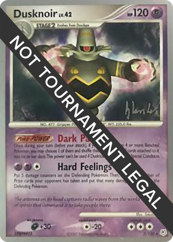 Dusknoir 2008 Dylan Lefavour 2/130 card