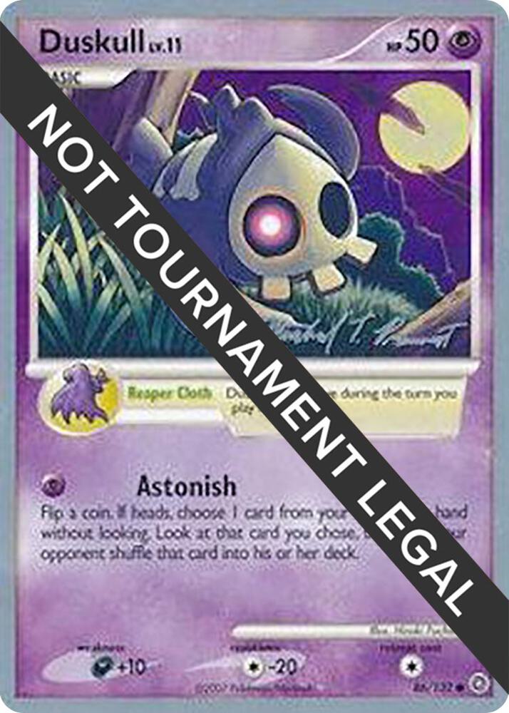 Duskull 2010 Michael Pramawat 86/132 card