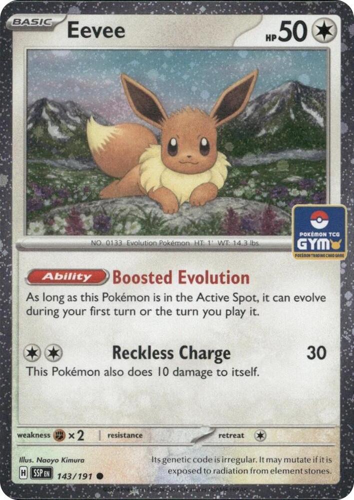 Eevee 143 191 GYM