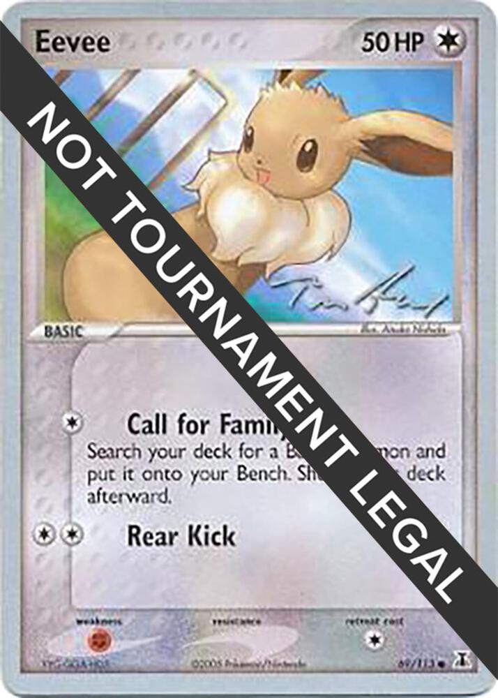 Eevee 2007 Tom Roos 69/113 card