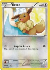 Eevee 21 21/30 card