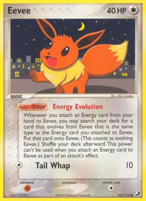 Eevee 55/115 card