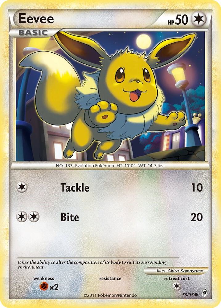 Eevee 56/95 card