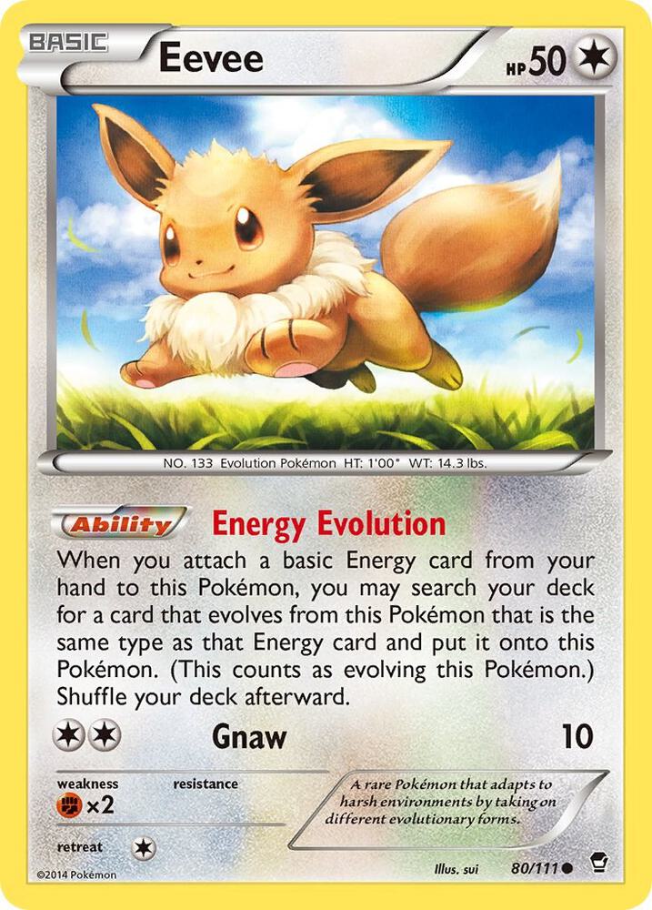 Eevee 80/111 card