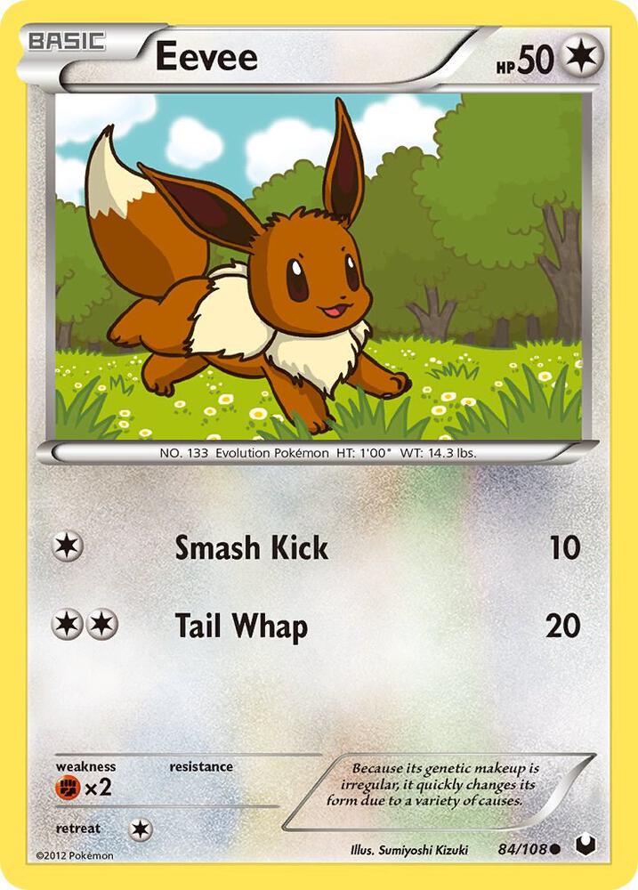 Eevee 84 84/108 carta