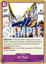 El Thor OP15-075 card