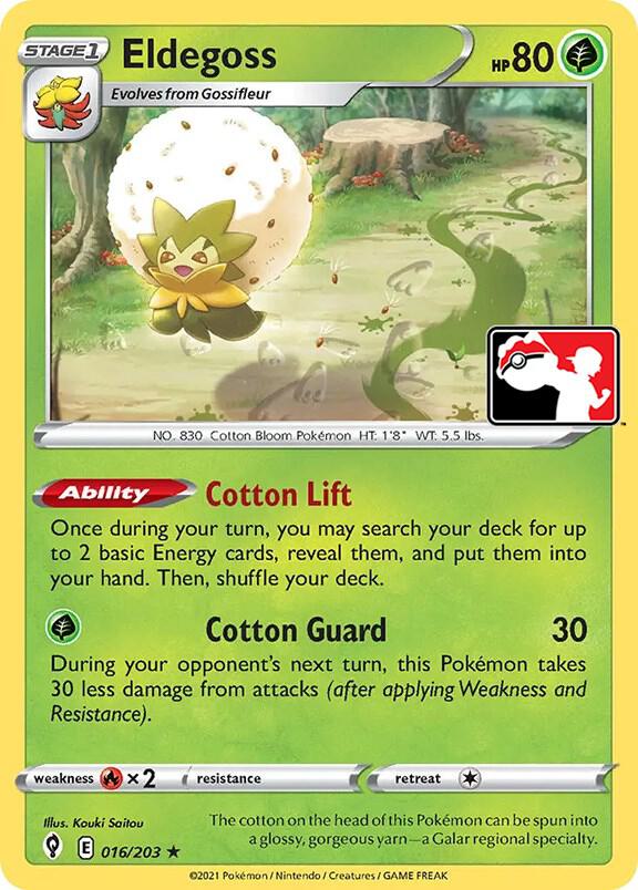 Eldegoss 016 203 card