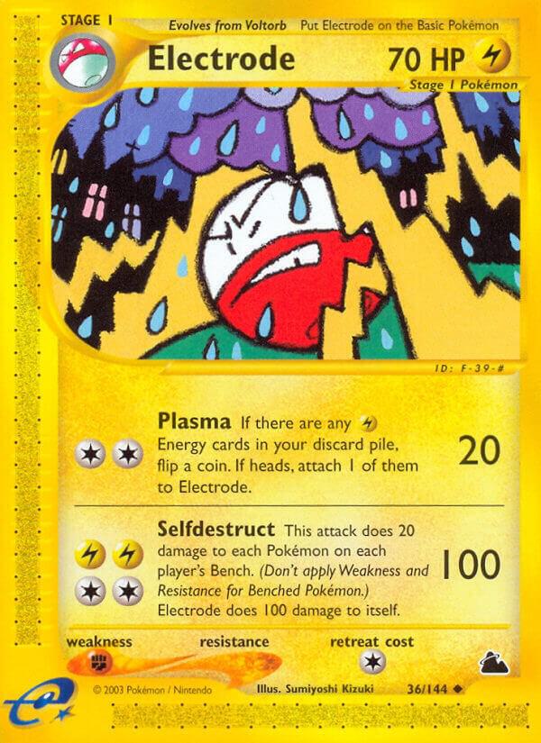 Electrode 036/144 card