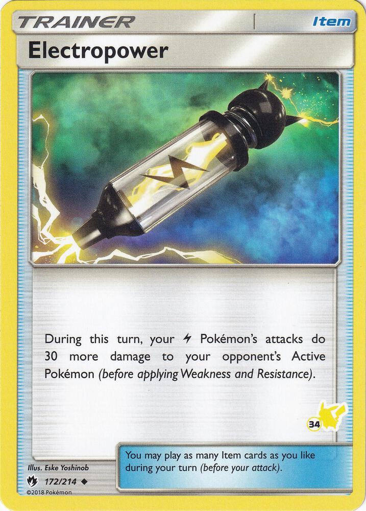 Electropower 172 214 34 Pikachu Stamped