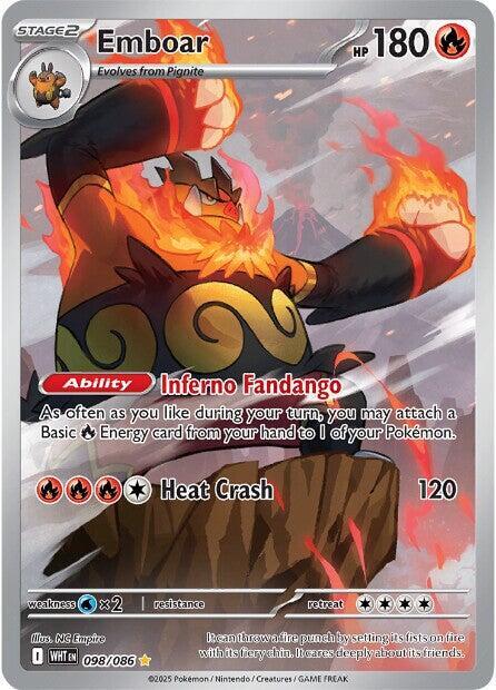 Emboar 098 086 card