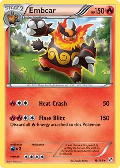 Emboar 19 114 019/114 card