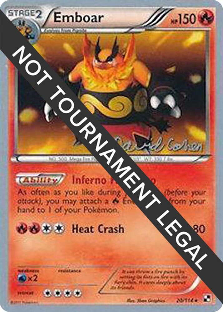 Emboar 2011 David Cohen 20/114 card
