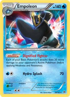 Empoleon 38 162 Battle Arena Deck Exclusive 038/162