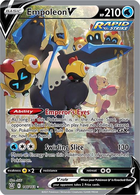 Empoleon V Alternate Full Art 146/163