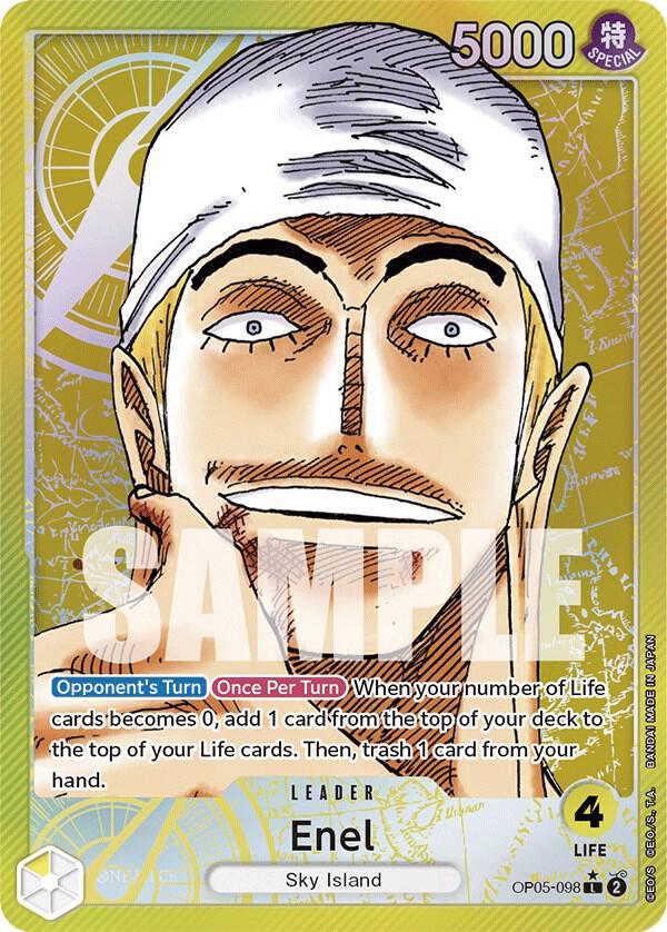 Enel 098 Alternate Art OP05-098