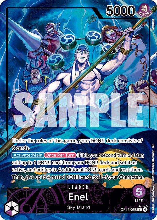 Enel OP15 058 Alternate Art carta