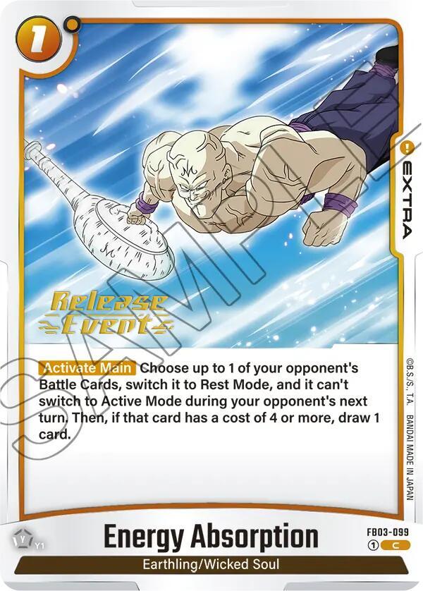 Energy Absorption FB03-099 carta