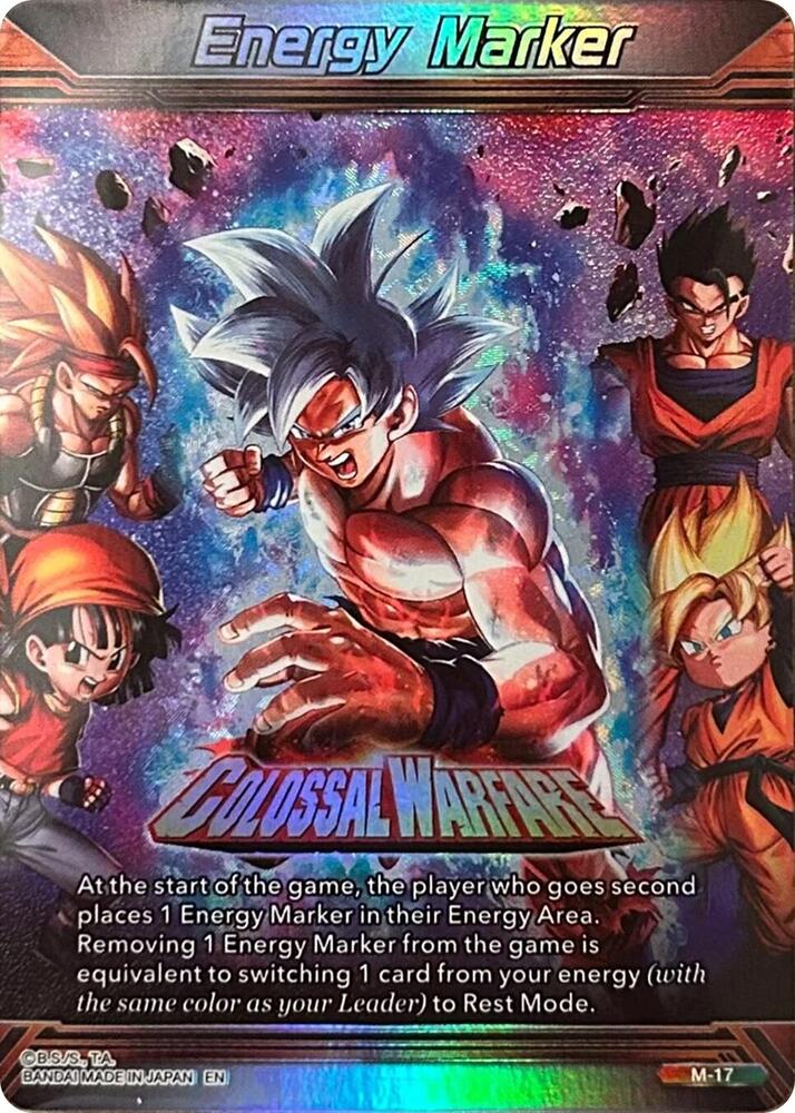 Energy Marker Colossal Warfare M 17 card