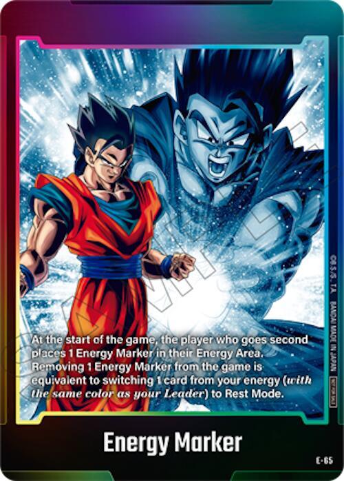 Energy Marker E 65 card
