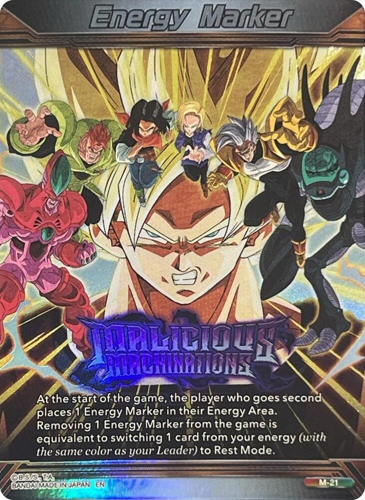 Energy Marker Malicious Machinations M 21 card
