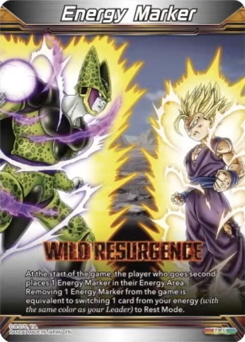Energy Marker Wild Resurgence M 45 Gold Stamped carta