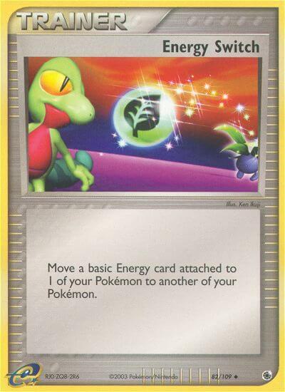 Energy Switch 82/109 card