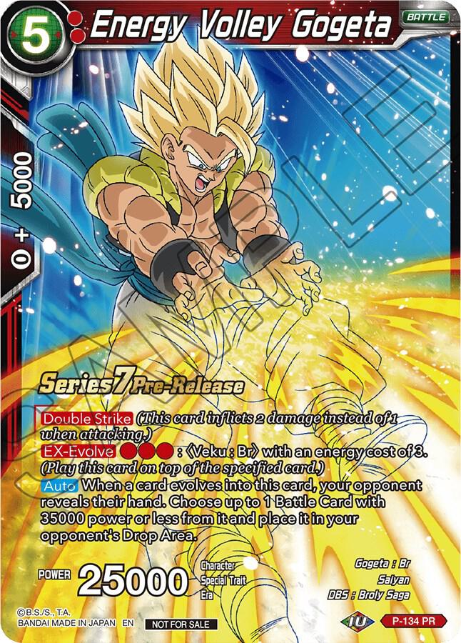 Energy Volley Gogeta Alt Art P-134