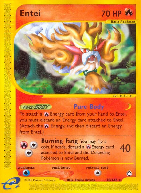Entei 010/147 card