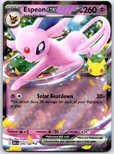Espeon ex 070/128 card