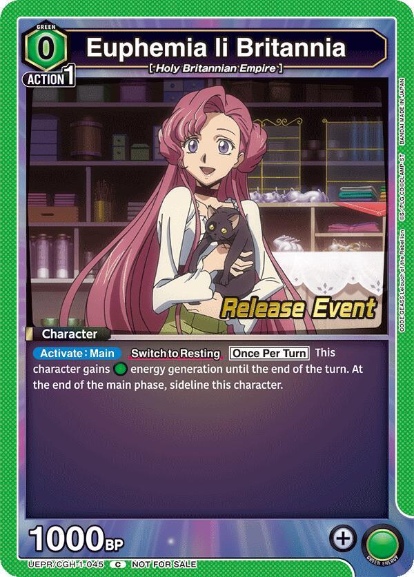 Euphemia li Britannia 045 UEPR/CGH-1-045 carta