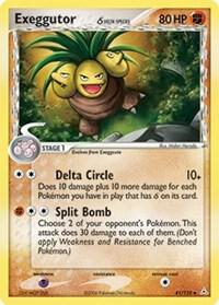 Exeggutor Delta Species 41/110 card