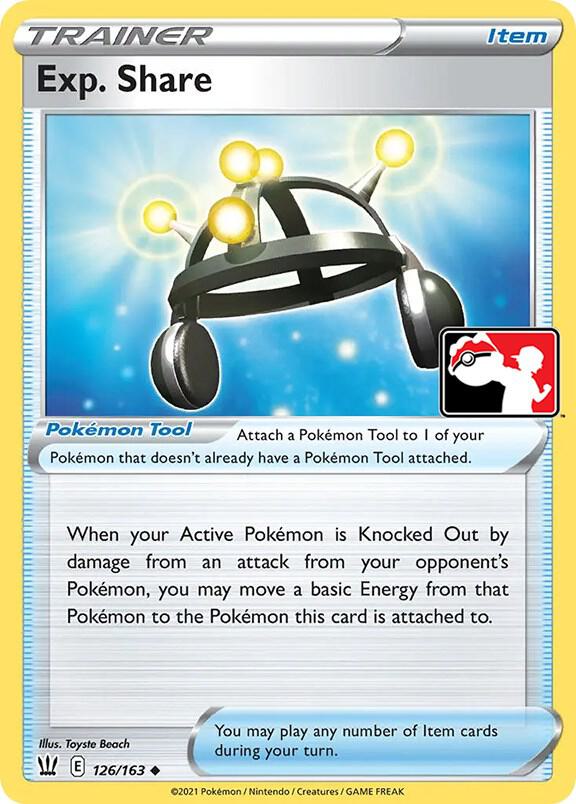 Exp Share 126 163 card