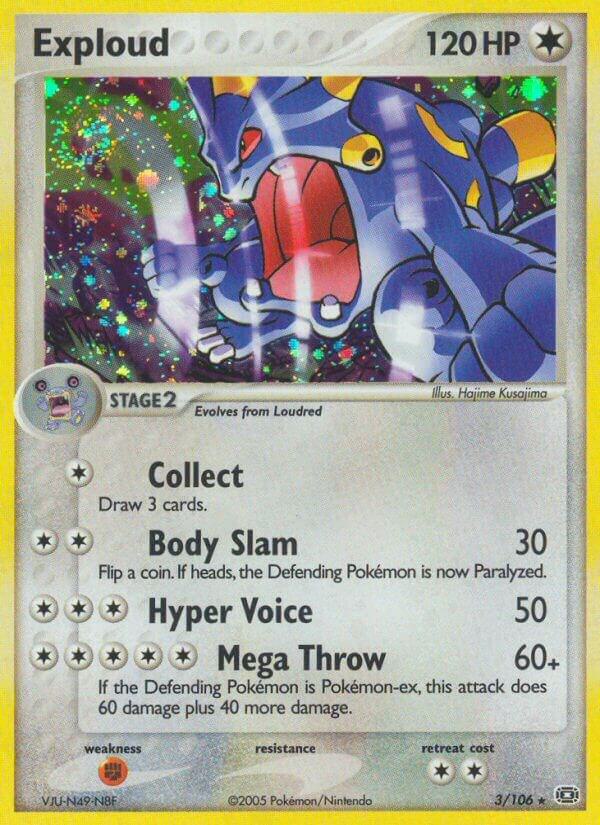 Exploud 3/106 card