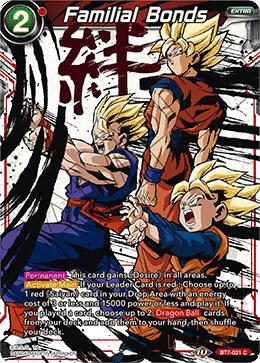 Familial Bonds Alternate Art BT7-021 card