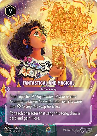 Fantastical and Magical Enchanted 212/204 card