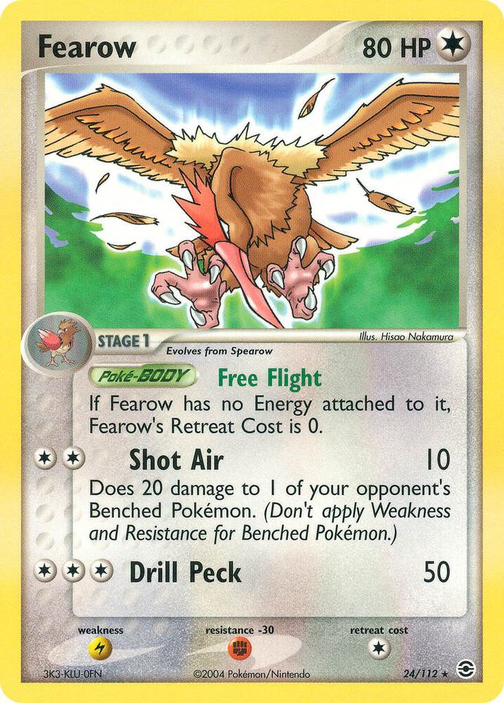 Fearow 24/112 card