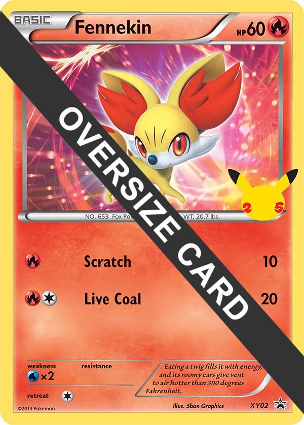 Fennekin XY02 card