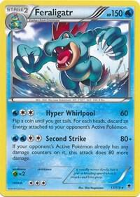 Feraligatr 17 119 XY Phantom Forces 017/119 card
