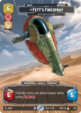 Fetts Firespray Settling the Score Prestige 843 card