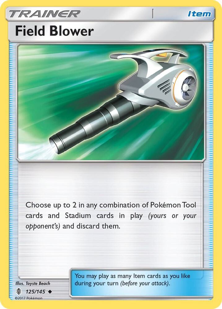 Field Blower 125/145 card