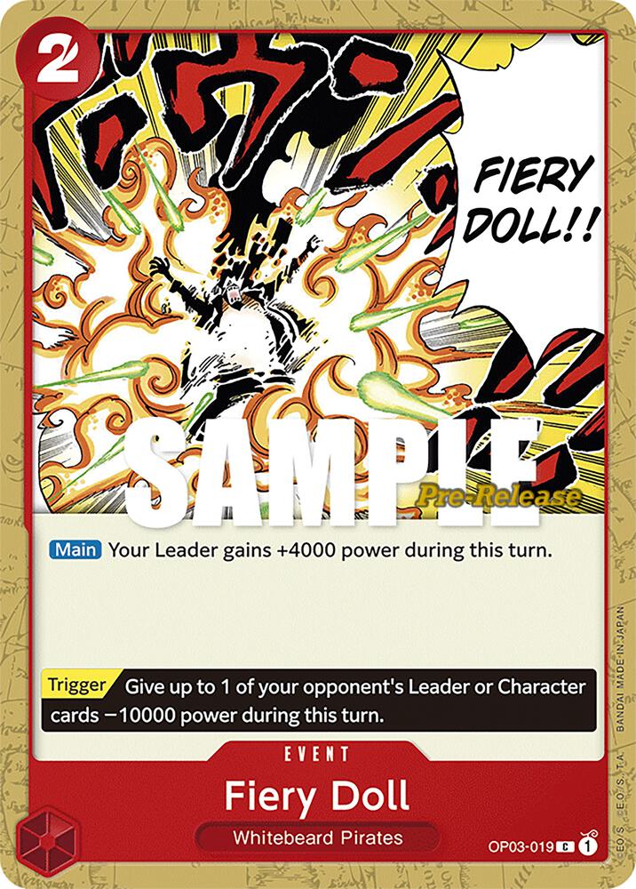 Fiery Doll OP03-019 carta