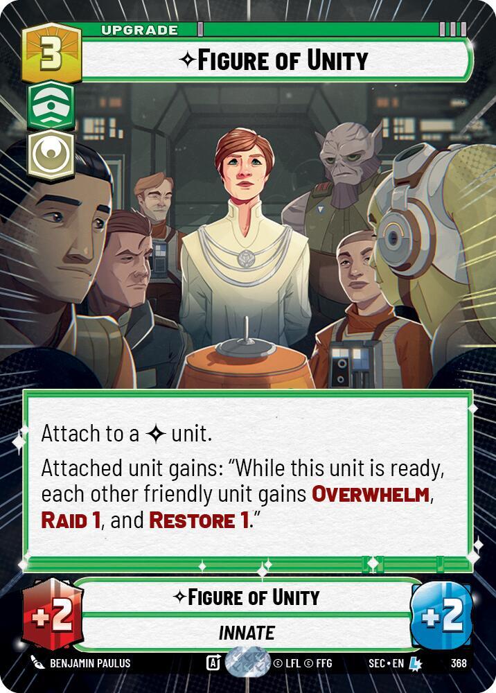 Figure of Unity Hyperspace 368 card