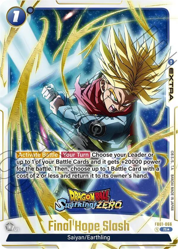 Final Hope Slash Dragon Ball Sparking ZERO FB01-066
