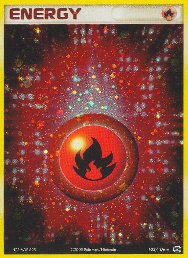 Fire Energy 102/106 card