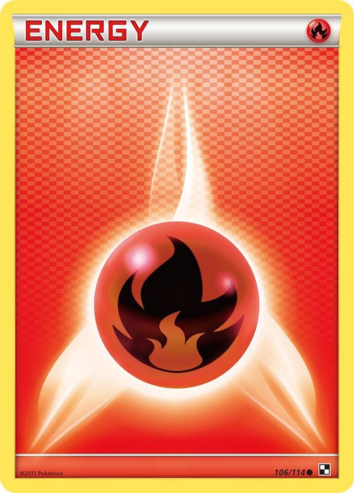 Fire Energy 106/114 card
