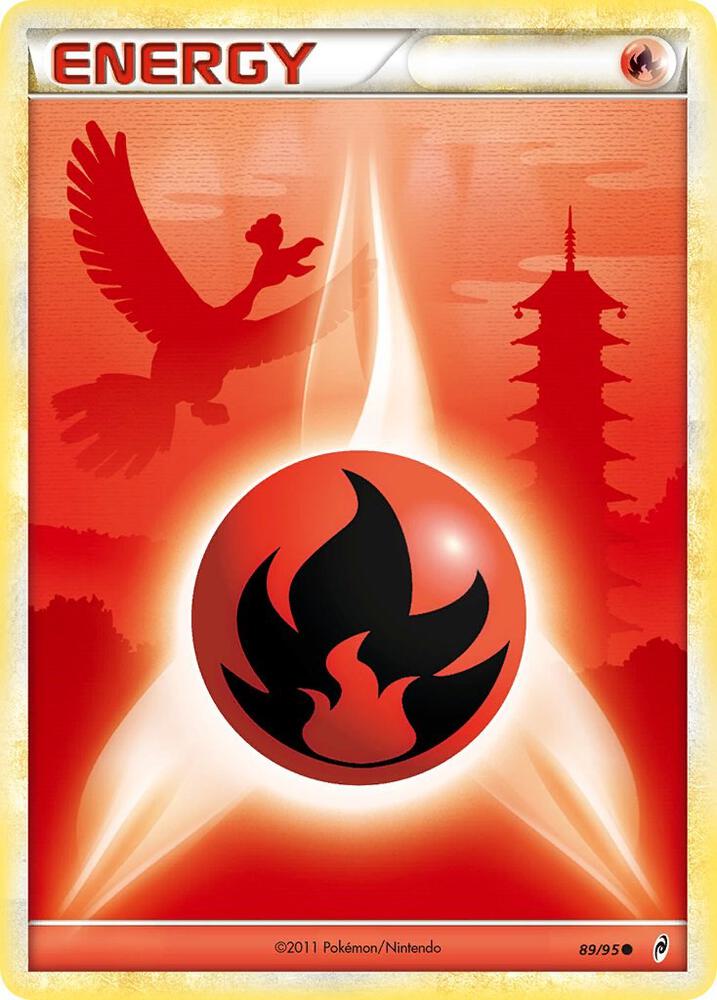 Fire Energy 89/95 card