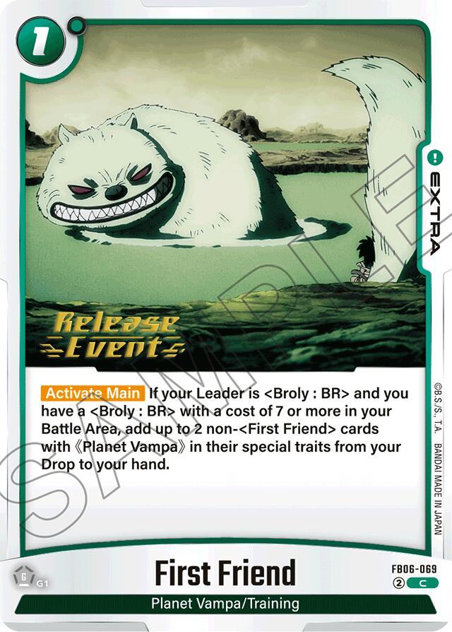 First Friend FB06-069 card