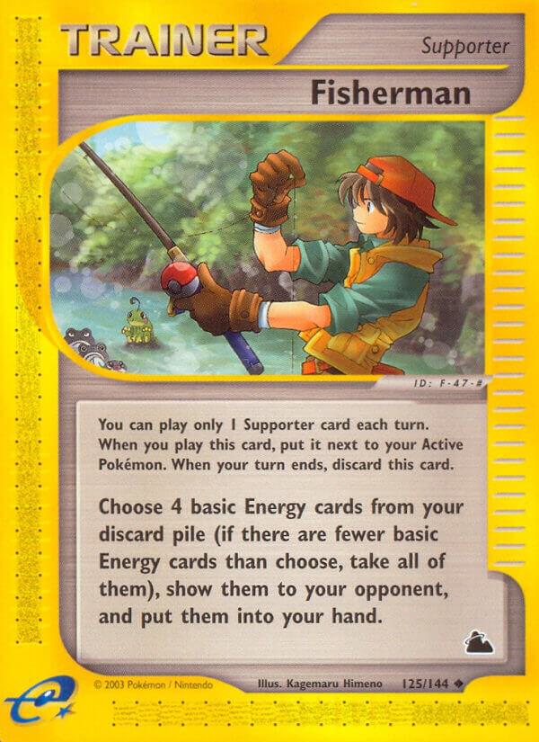 Fisherman 125/144 card