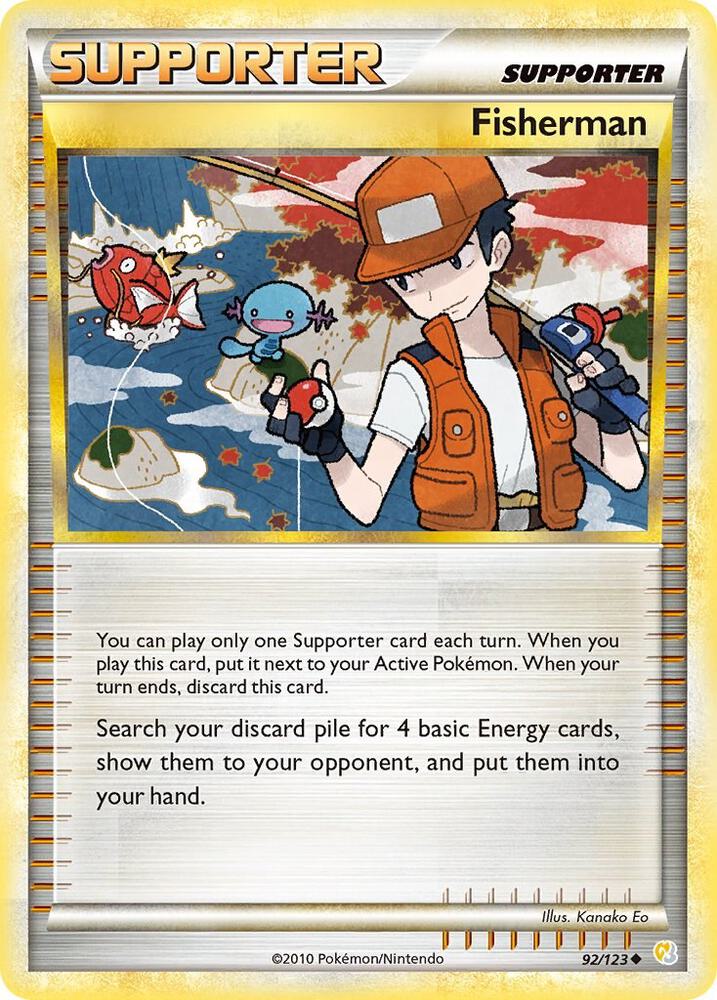 Fisherman 92/123 card