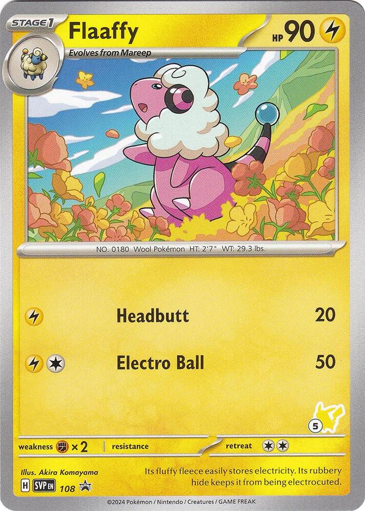 Flaaffy Pikachu 5 108 card
